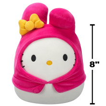 SQUISHMALLOWS HELLO KITTY W20 Plush toy Hoodie edition, 20 cm