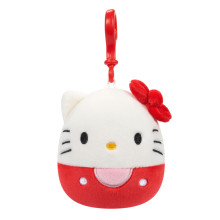 SQUISHMALLOWS HELLO KITTY W20 Clip-on plush toy, 8 cm