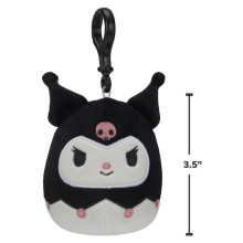 SQUISHMALLOWS HELLO KITTY W20 Clip-on plush toy, 8 cm