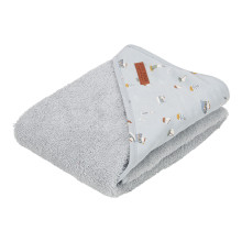 Little Dutch Hooded Towel  Art.TE50621640 Pure Soft  Детское Полотенце после купания с капюшоном 75x75см