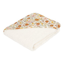 Little Dutch Hooded Towel  Art.TE50902001 Vintage Little Flowers Детское Полотенце после купания с капюшоном 100x100см