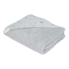 Little Dutch Hooded Towel  Art.TE50941640 Sailor Blue  Bērnu Dvielis ar kapuci 100x100 cm