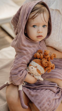 Little Dutch Bath Poncho Art.TE50873020 Soft Mauve  Полотенце-пончо