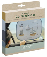 Little Dutch Cars Sunshades Art.120020 Sailor Bay  Saules aizsargs automašīnā, 2gb