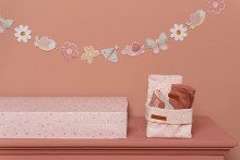 Little Dutch Changing Pad  Art.AC10243012 Pink Flower Доска для пеленания с мягким  дном