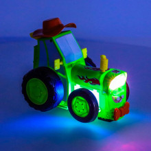 Ikonka Art.KX4614_1 Tractor RC tractor jumping dancing sound green