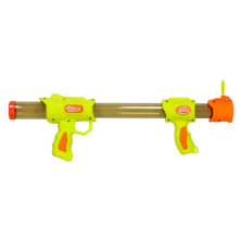 Ikonka Art.KX3510 Nerfy cartridge ball gun 2in1 green