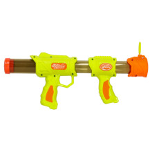 Ikonka Art.KX3510 Nerfy cartridge ball gun 2in1 green