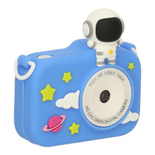 Ikonka Art.KX3571 Instant camera for children 1GB astronaut