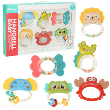 Ikonka Art.KX3592 Sensory teether rattle set of 6.