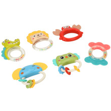 Ikonka Art.KX3592 Sensory teether rattle set of 6.