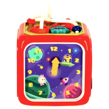 Ikonka Art.KX3596 Sensory toy educational cube 6in1