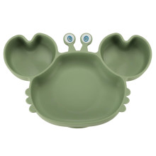 Ikonka Art.KX3697_1 Children's silicone cookware crab 19 el green