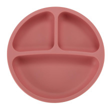 Ikonka Art.KX3697 Children's silicone crockery crab 19 el dark pink