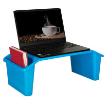 Ikonka Art.KX3410_1 Laptop table with organiser mobile blue