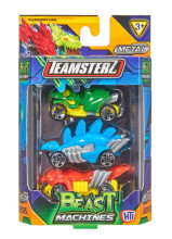 TEAMSTERZ Beast Machine automašīnu 3-paka, 7,5 cm