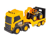 JCB Kravas automašīnas komplekts ar ekskavatoru, 36 cm