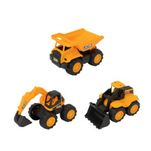 TEAMSTERZ JCB Sunkvežimių rinkinys, 18 CM, 3 vnt