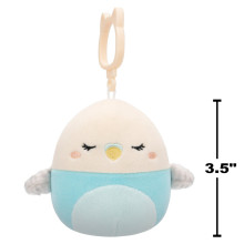 SQUISHMALLOWS W20 Piespraužama plīša rotaļlieta, 8 cm