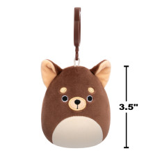 SQUISHMALLOWS W20 Clip-on plush toy, 8 cm