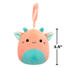 SQUISHMALLOWS W20 Prisegamas pliušinis žaislas, 8 cm