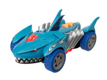 TEAMSTERZ Automobilis su šviesomis ir garsais „Mighty Machine shark“, 12,5 cm