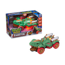 TEAMSTERZ Mighty Machine dinozaura automašīna ar gaismas un skaņas efektiem, 12,5 cm