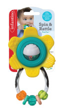 INFANTINO Spin & rattle teether, ass