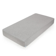 CebaBaby jersey fitted sheet with elasticated edge 120*60, light grey, W-823-116-261