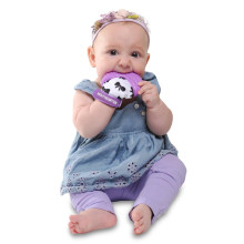 MUNCH BABY zobgrauznis Purple Bows MM10PB