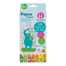 PAPOO baby pouch 6 pcs. Elephant 901807