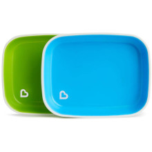 MUNCHKIN plates 2pk 6m+ Splash 01244701