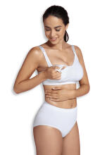 CARRIWELL padded maternity & nursing bra White M 3301