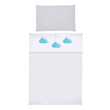 KLUPŚ cot bedding 3 pcs. Clouds H248