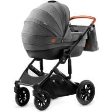 KINDERKRAFT vežimėlis 2in1 PRIME Grey