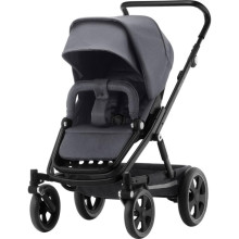 BRITAX vežimėlis GO BIG² MATTE BLACK Graphite Melange 2000027973