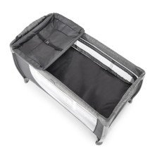 HAUCK travel bed Play N Relax Center Melange grey