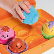 TOMY kēksiņu  komplekts Shake & Sort Cupcakes, E72546