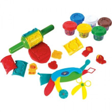 PLAYGO DOUGH rinkinys ROLL & SHAPE SUPER TOOLS, 8685