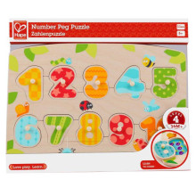 HAPE Number Peg Puzzle, E1404A