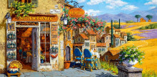 CASTORLAND puzzle Colors of Tuscany, 4000 el.  C-400171-2