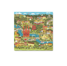 DODO puzzle City Vilnus D, 300171