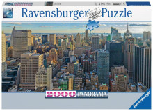 RAVENSBURGER dėlionė Vaizdas virš Niujorko, 2000d., 16708