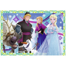 RAVENSBURGER puzzle Frozen 2x12p, 7621