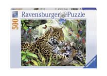 RAVENSBURGER puzzle Jaguar Offspring 500p, 14486