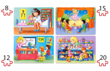 CASTORLAND puzzle I Like my Job,  4w1  B-041022