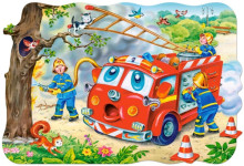 CASTORLAND puzzle Fire Brigade, 20  el. Maxi C-02146-1