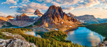 CASTORLAND puzzle Assiniboine Sunset, Banff National Park, Canada, 600 el.  B-060023