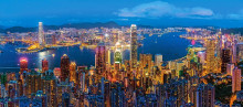 CASTORLAND puzzle Hongkong Twilight, 600 el.  B-060290