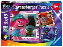 RAVENSBURGER puzle Troļļi  2, 3x49gab.,05081